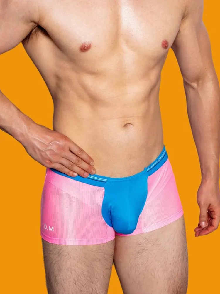 3 Pack Men's Nylon Mesh Breathable Quick-Dry Trunks