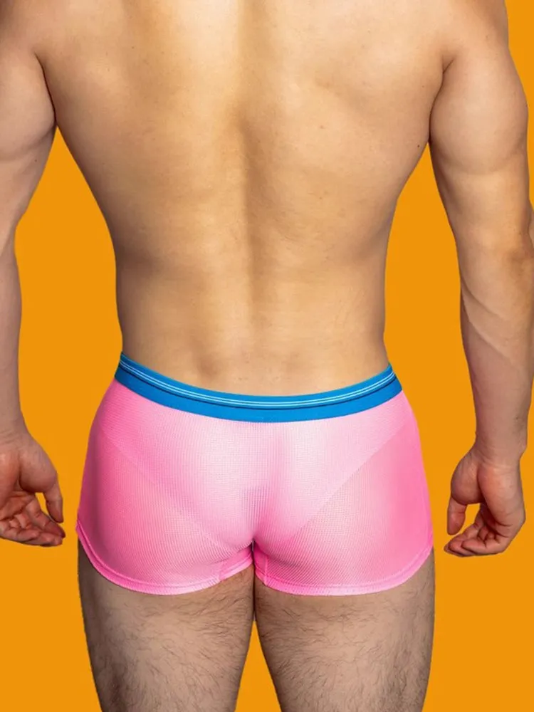 3 Pack Men's Nylon Mesh Breathable Quick-Dry Trunks