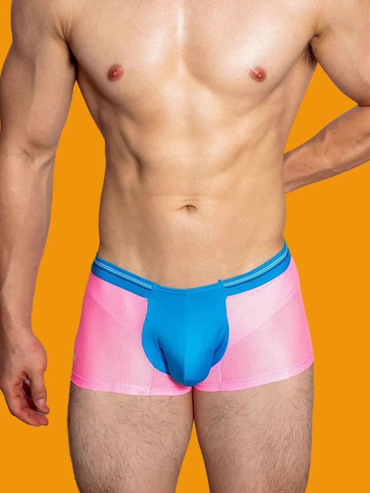 3 Pack Men's Nylon Mesh Breathable Quick-Dry Trunks