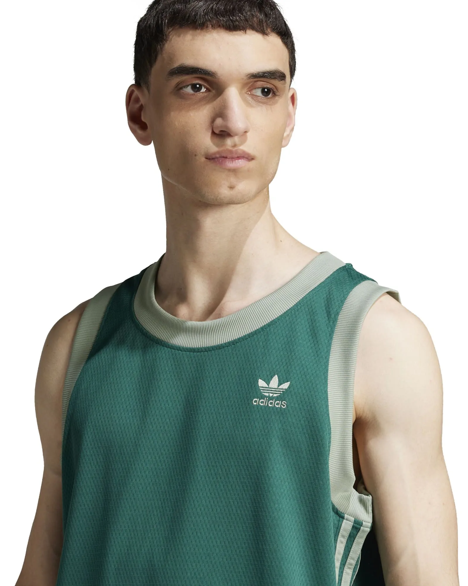 Adidas Mock Eyelet Vest - Collegiate Green