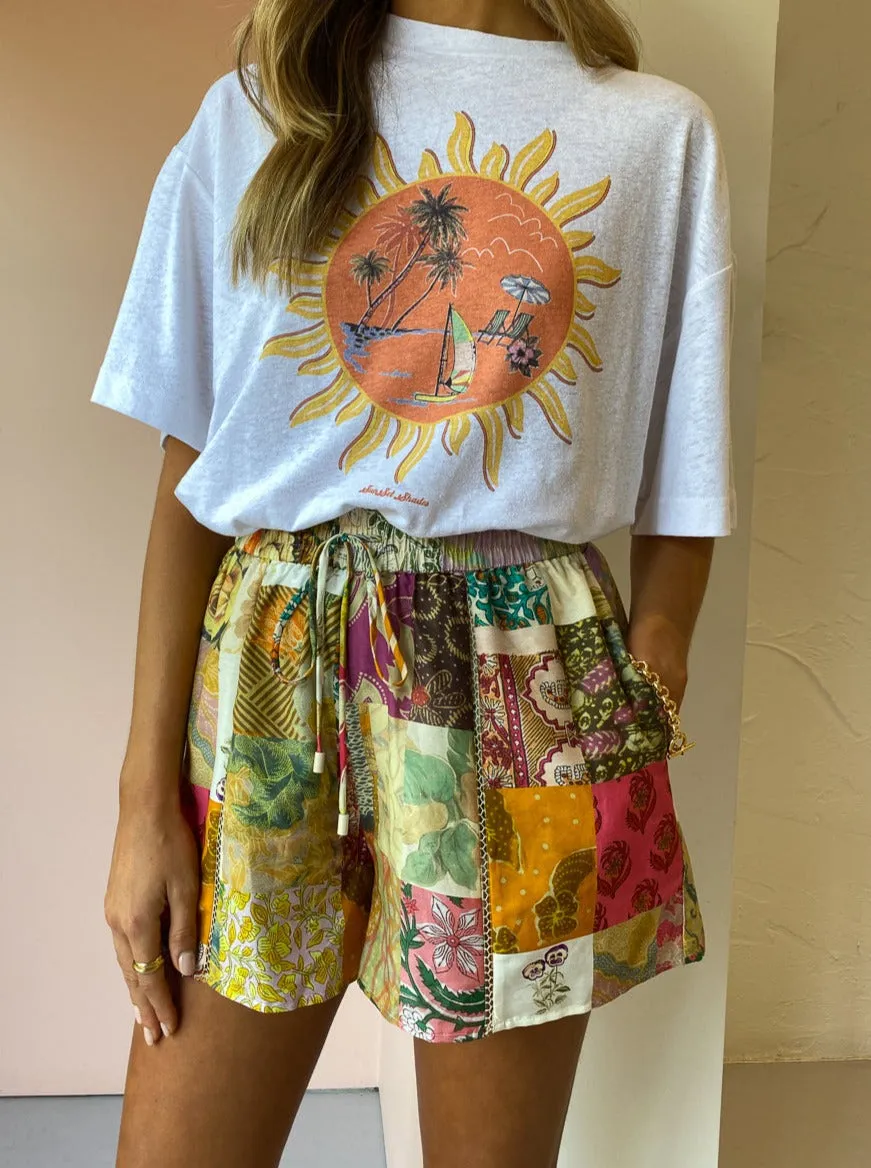 Alemais Sunset Tee in White