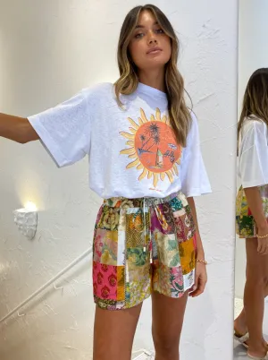 Alemais Sunset Tee in White