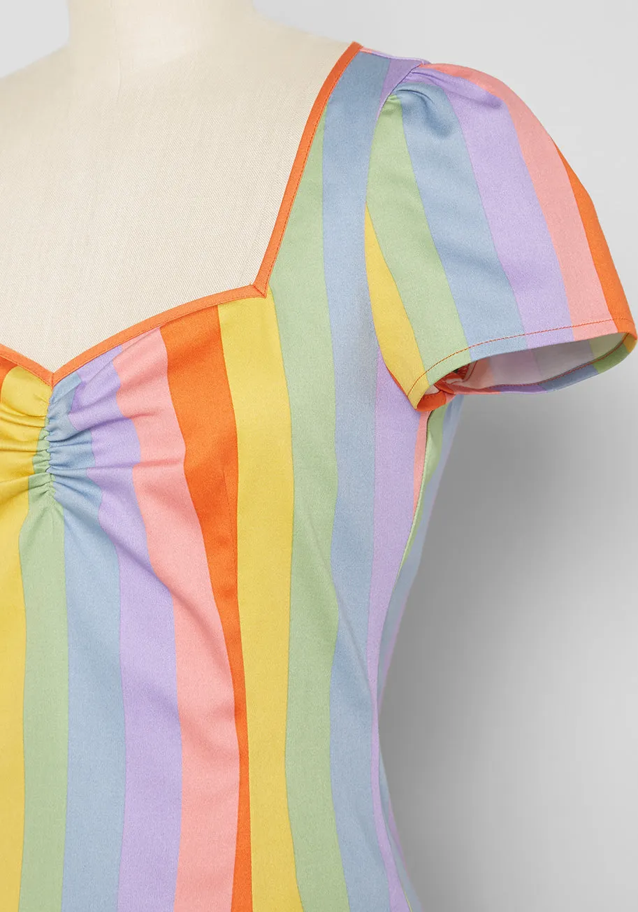 All Aboard The Rainbow Express Top