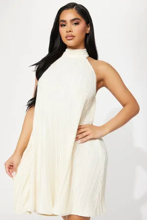 Angel Look Mini Dress - Cream