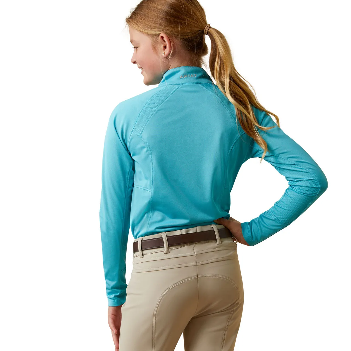 Ariat Youth Sunstopper 2.0 1/4 Zip Baselayer - Sale
