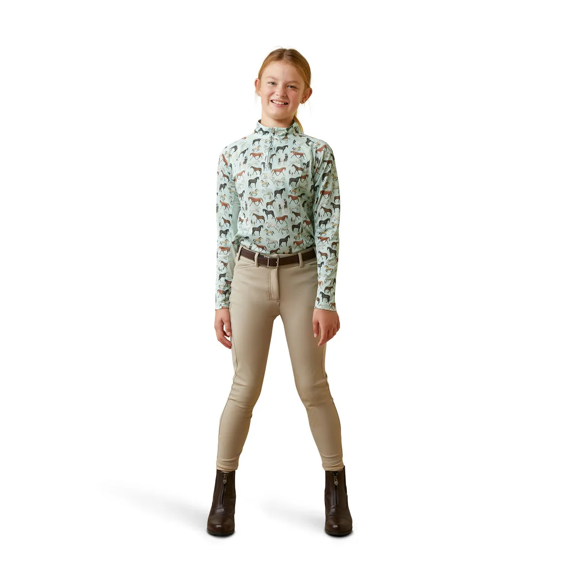 Ariat Youth Sunstopper 2.0 1/4 Zip Baselayer - Sale