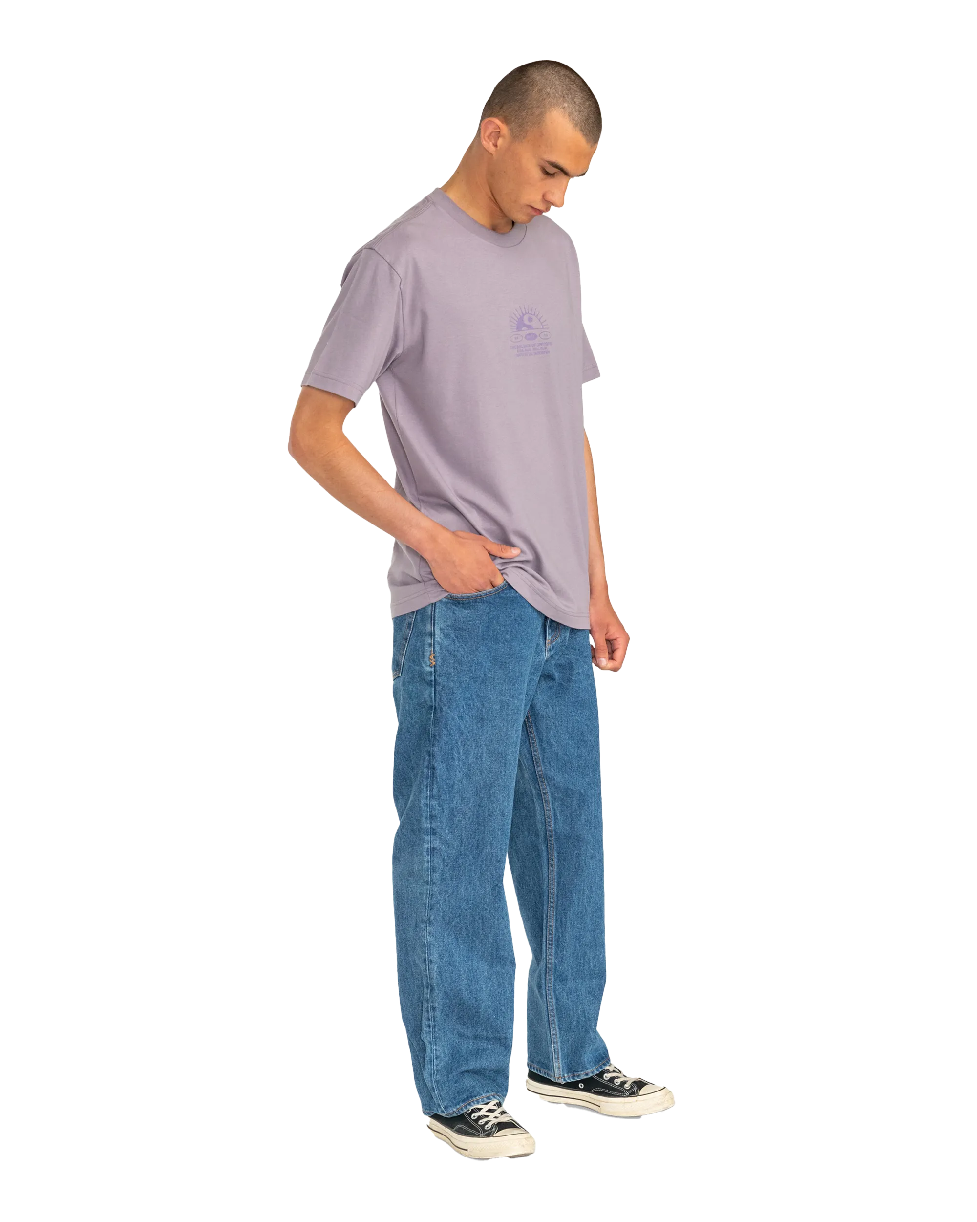 Balance Rise T-Shirt in Gray Ridge
