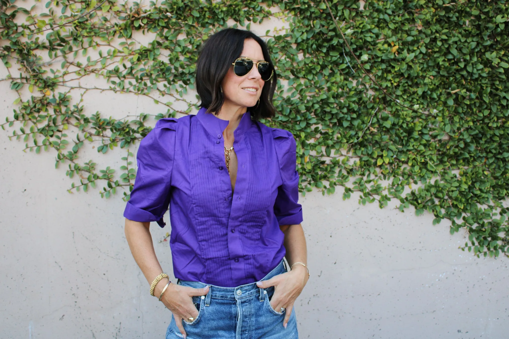 Bontina Tux Purple- No Ruffle