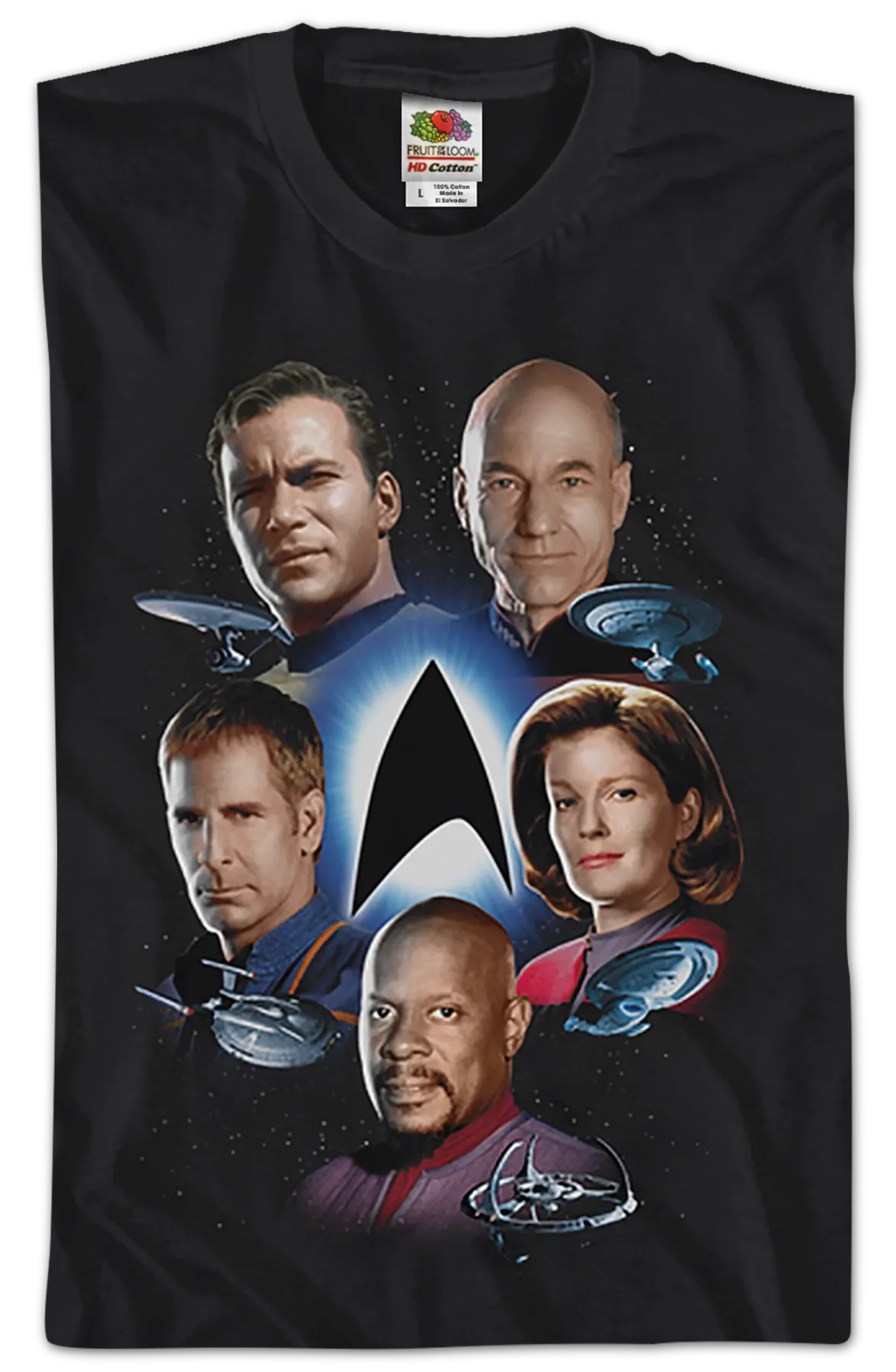Captains Star Trek T-Shirt