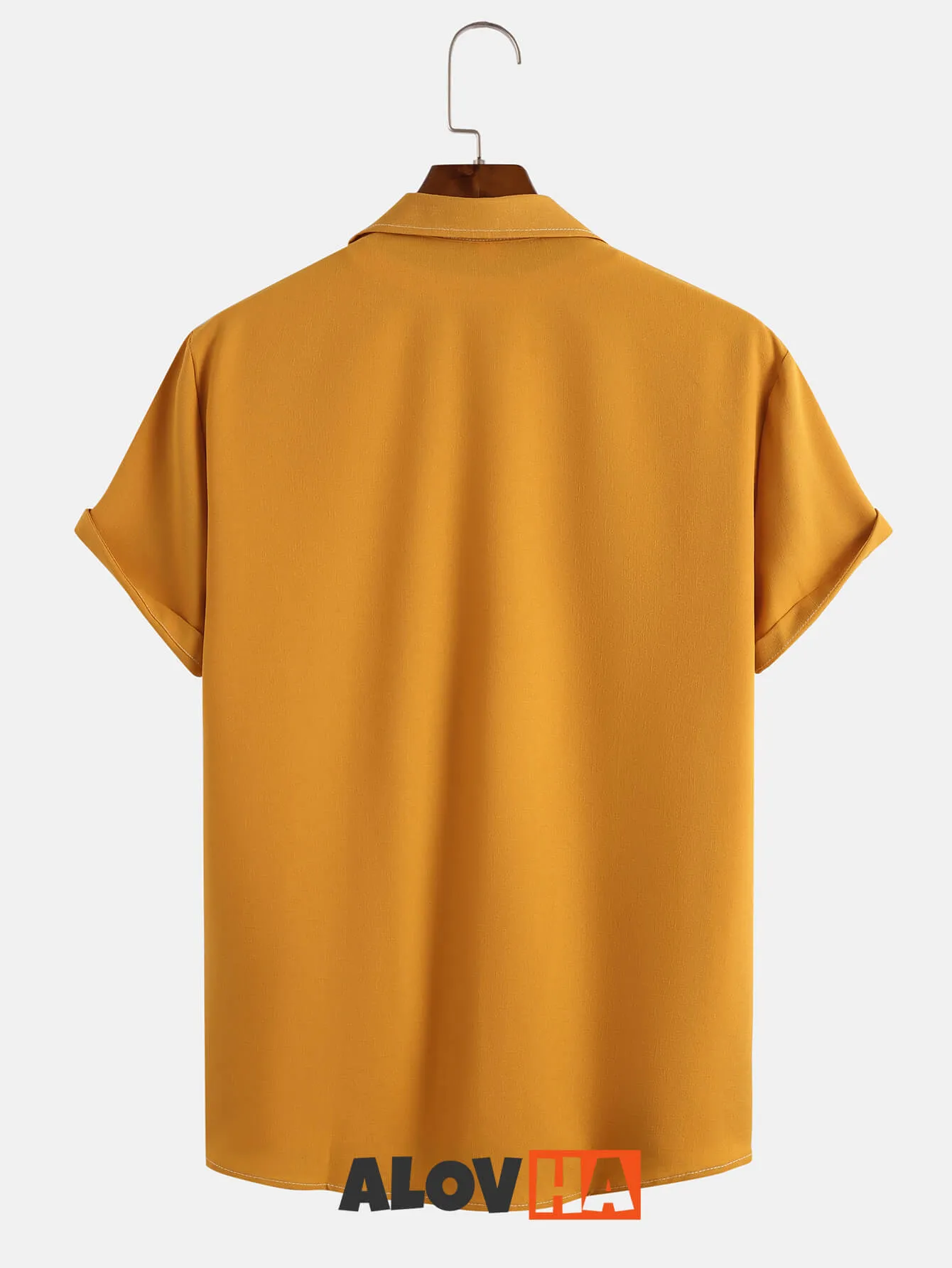 Casual Statement Solid Shirt