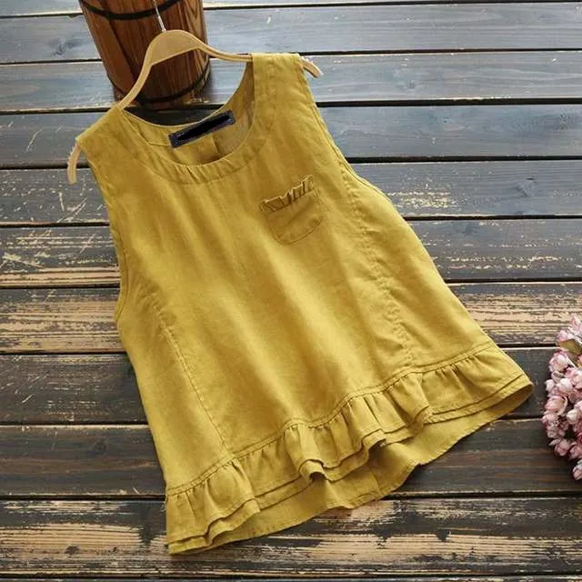 Charlotte Vintage Tank Top
