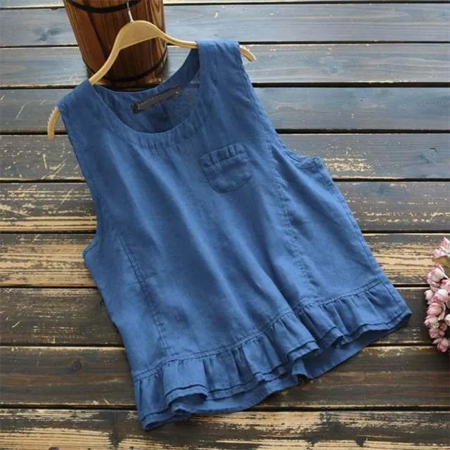 Charlotte Vintage Tank Top