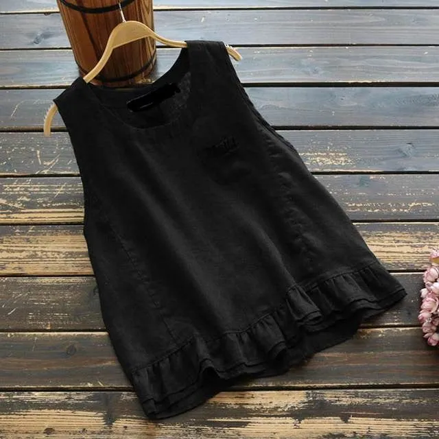 Charlotte Vintage Tank Top