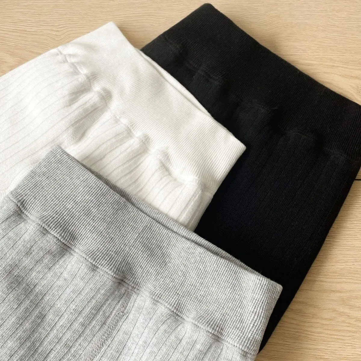Cloud Plush Vertical Striped Leggings
