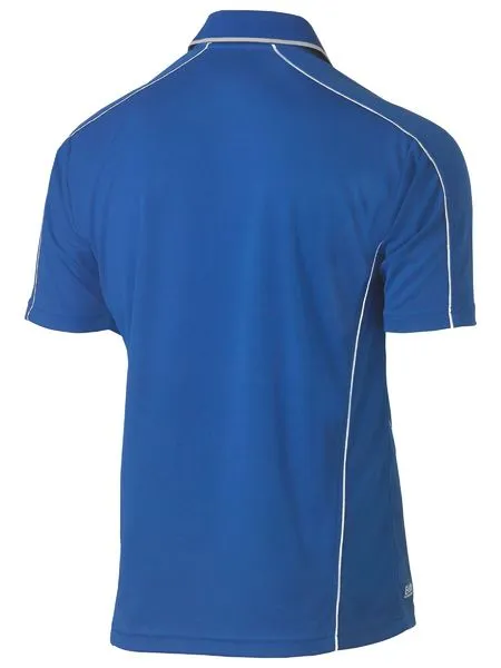 Cool Mesh Polo With Reflective Piping - BK1425