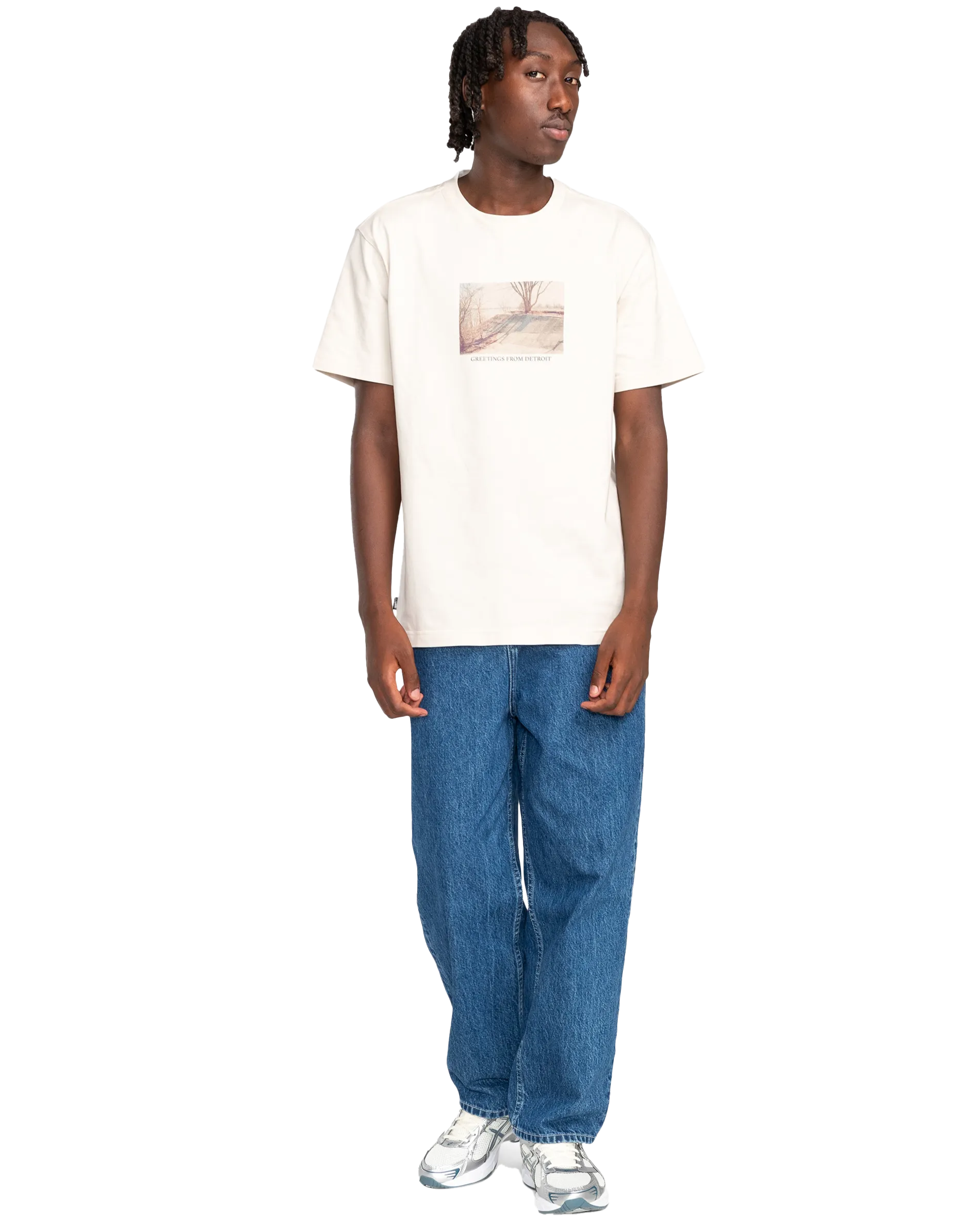 Detroit T-Shirt in Oat Milk