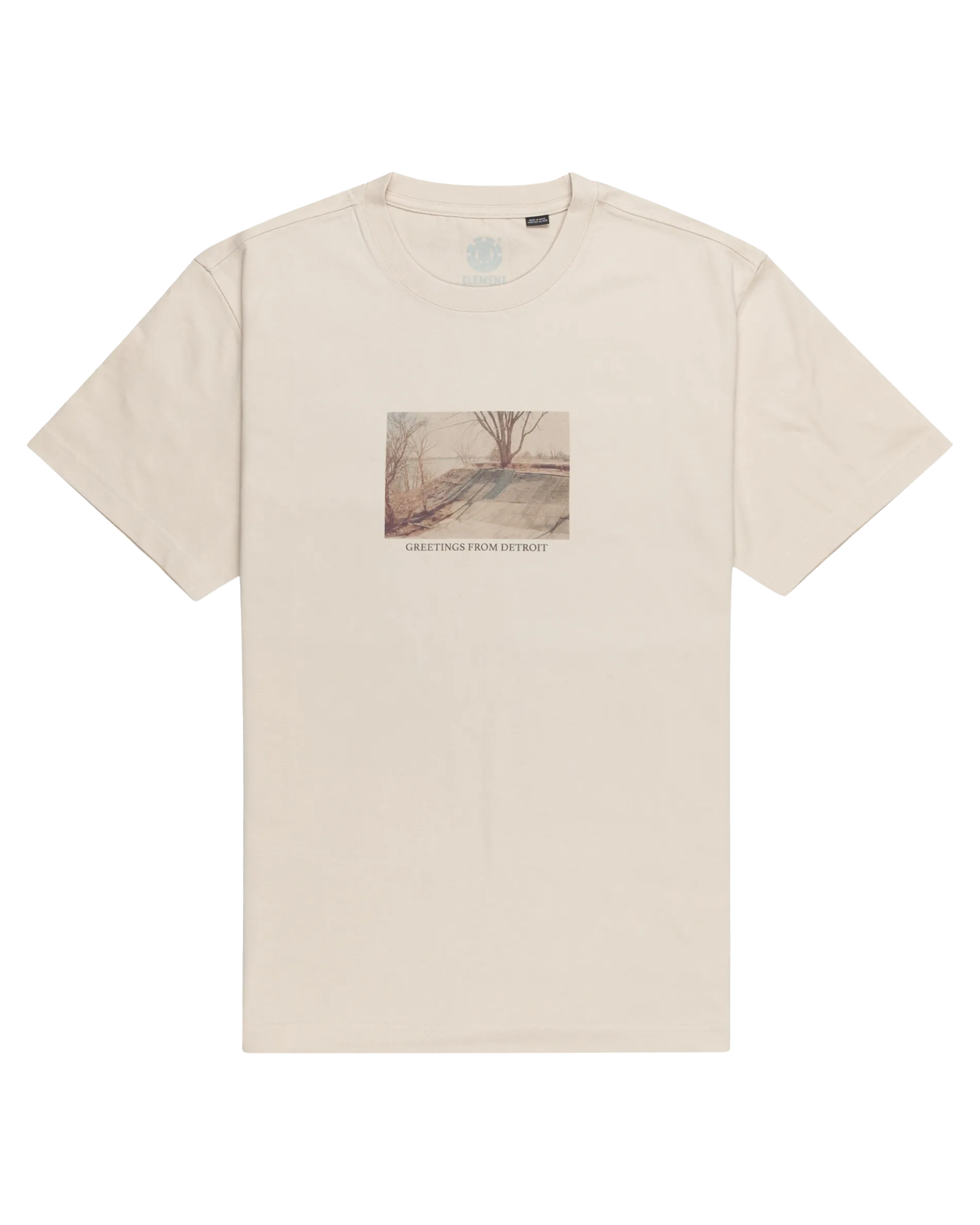 Detroit T-Shirt in Oat Milk