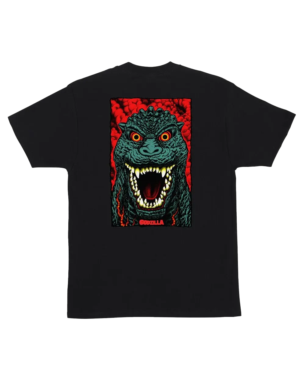 Godzilla Destroyer Stripes T-Shirt in Black