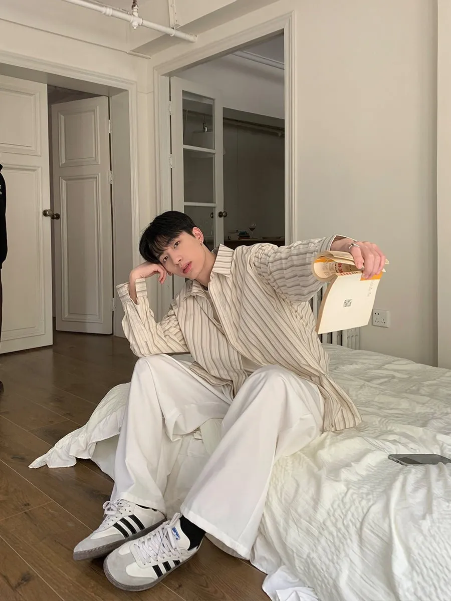 GS No. 211 Vertical Striped Shirt