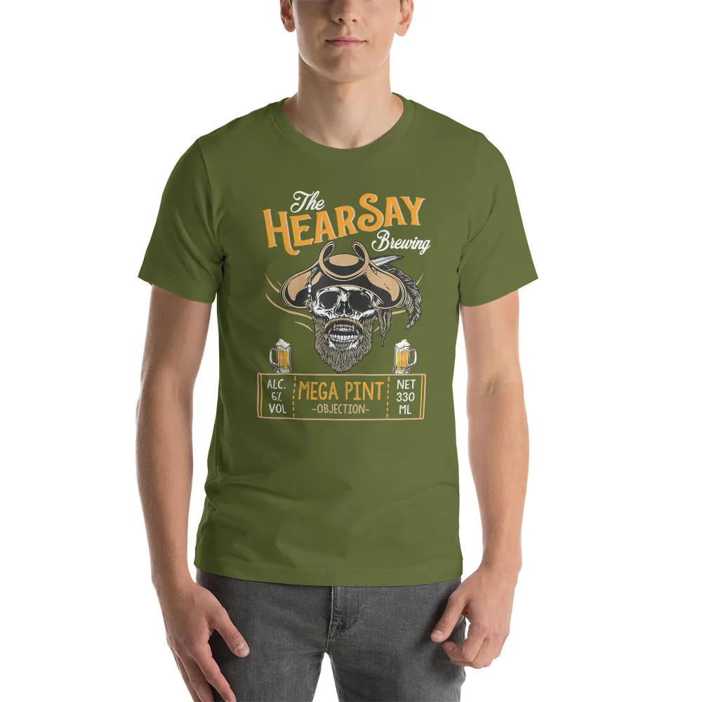 Hearsay Brewing Pirate Mega Pint Shirt