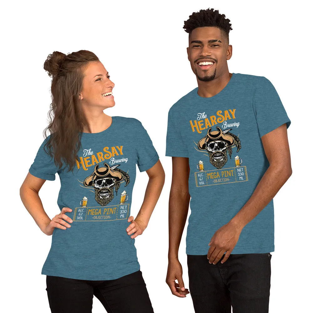 Hearsay Brewing Pirate Mega Pint Shirt