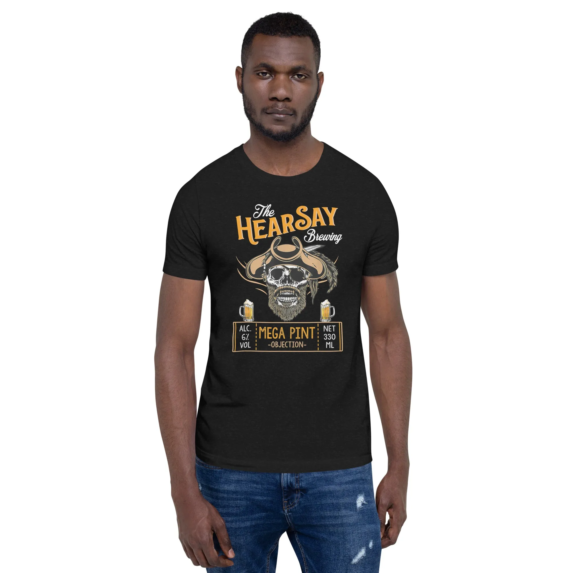 Hearsay Brewing Pirate Mega Pint Shirt