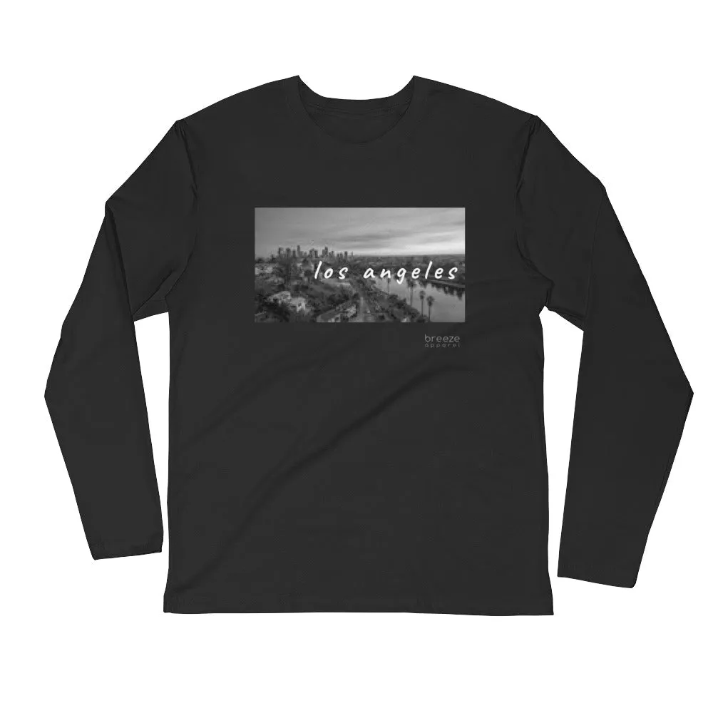 'Los Angeles, California' unisex long-sleeved shirt (slim fit)