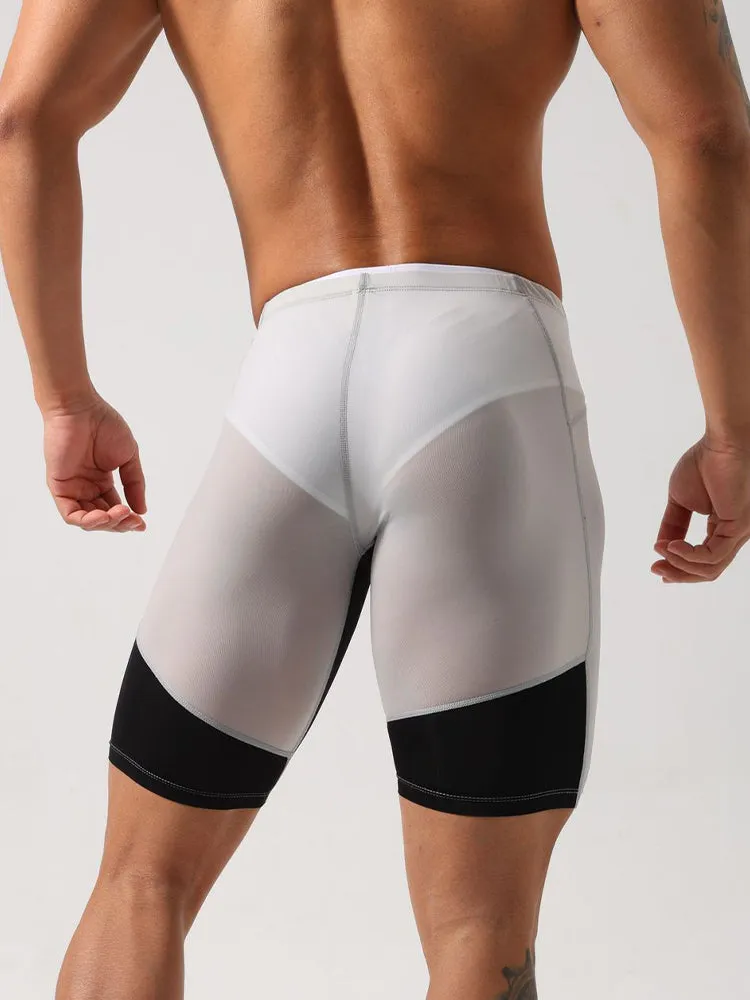 Men's Nylon Fitness Quick-Dry Anti-Chafing Breathable Shorts