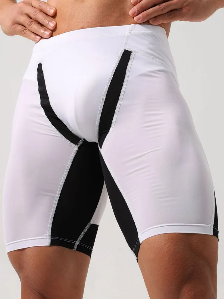 Men's Nylon Fitness Quick-Dry Anti-Chafing Breathable Shorts