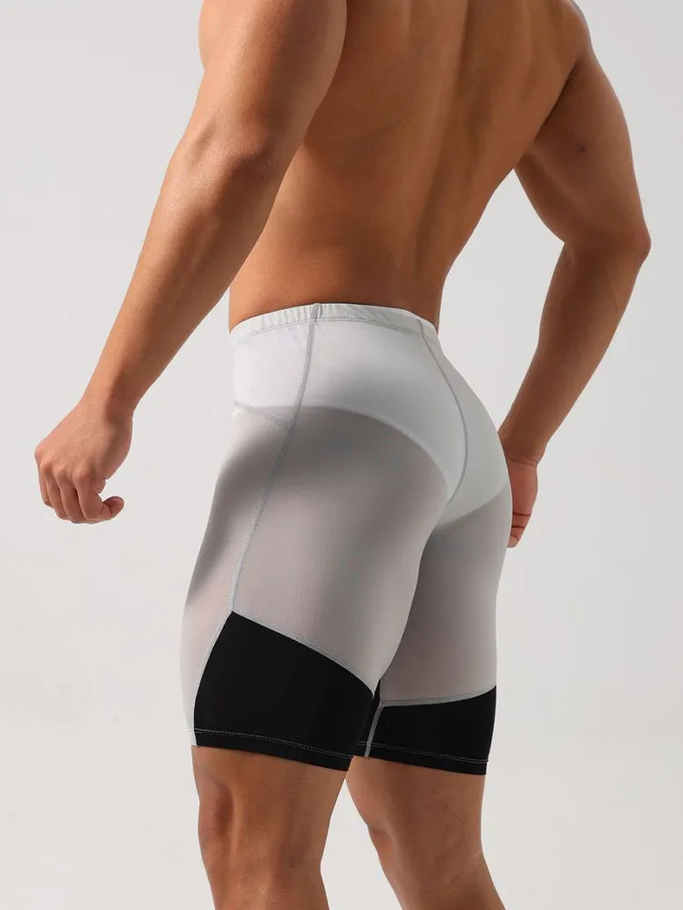 Men's Nylon Fitness Quick-Dry Anti-Chafing Breathable Shorts