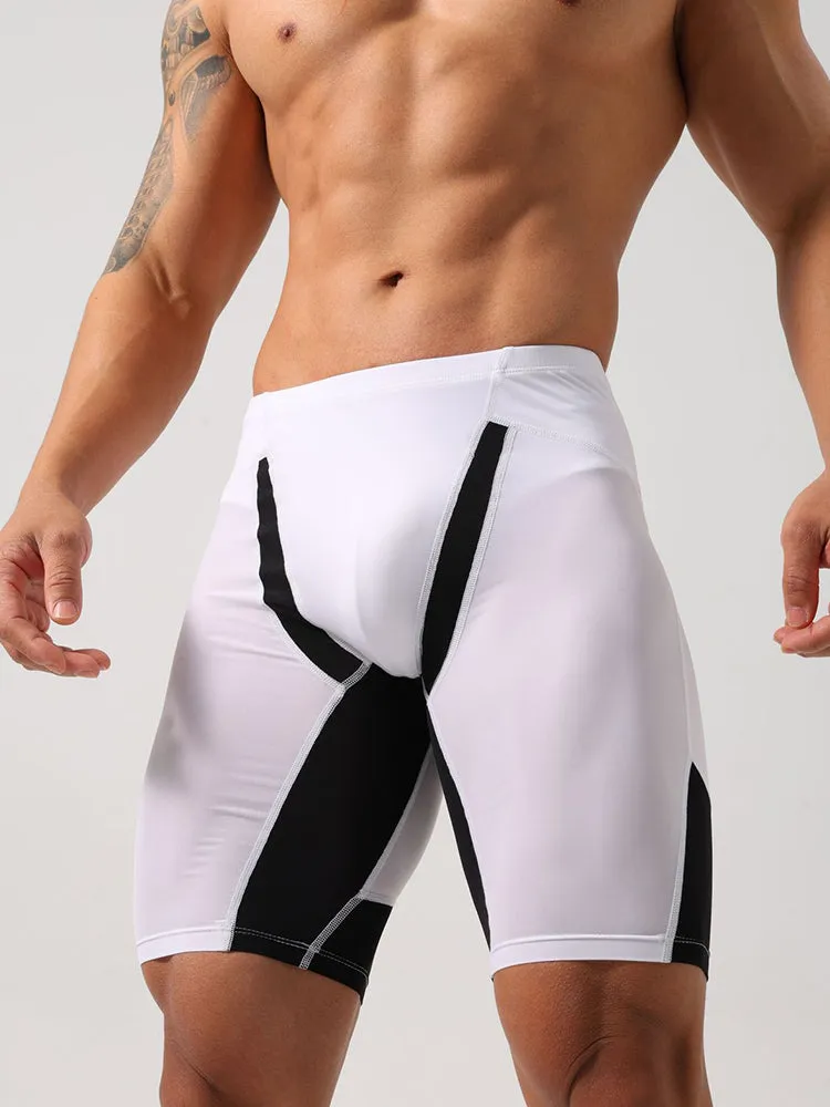 Men's Nylon Fitness Quick-Dry Anti-Chafing Breathable Shorts