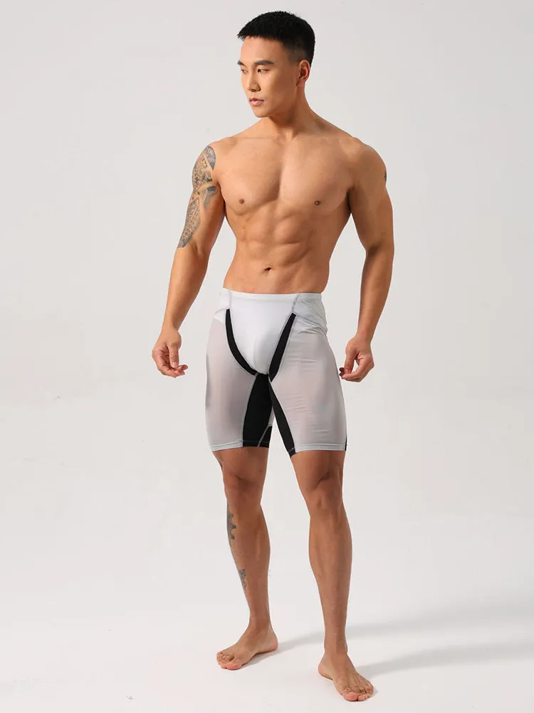 Men's Nylon Fitness Quick-Dry Anti-Chafing Breathable Shorts