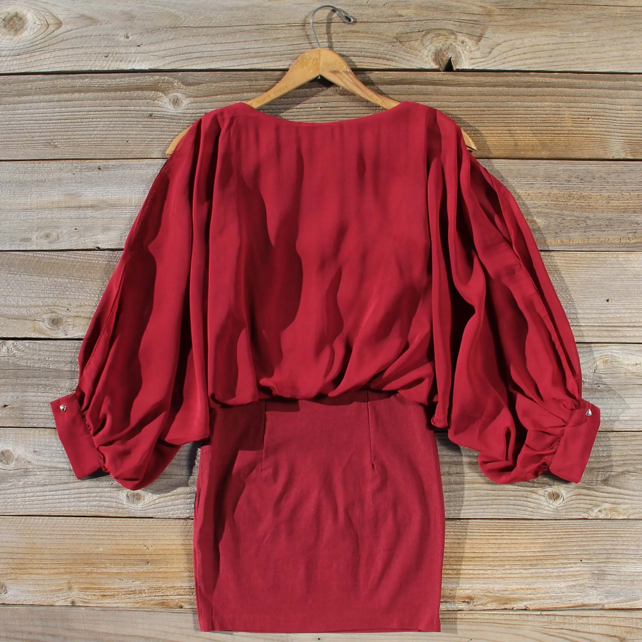 Mystic Winter Dress in Holly