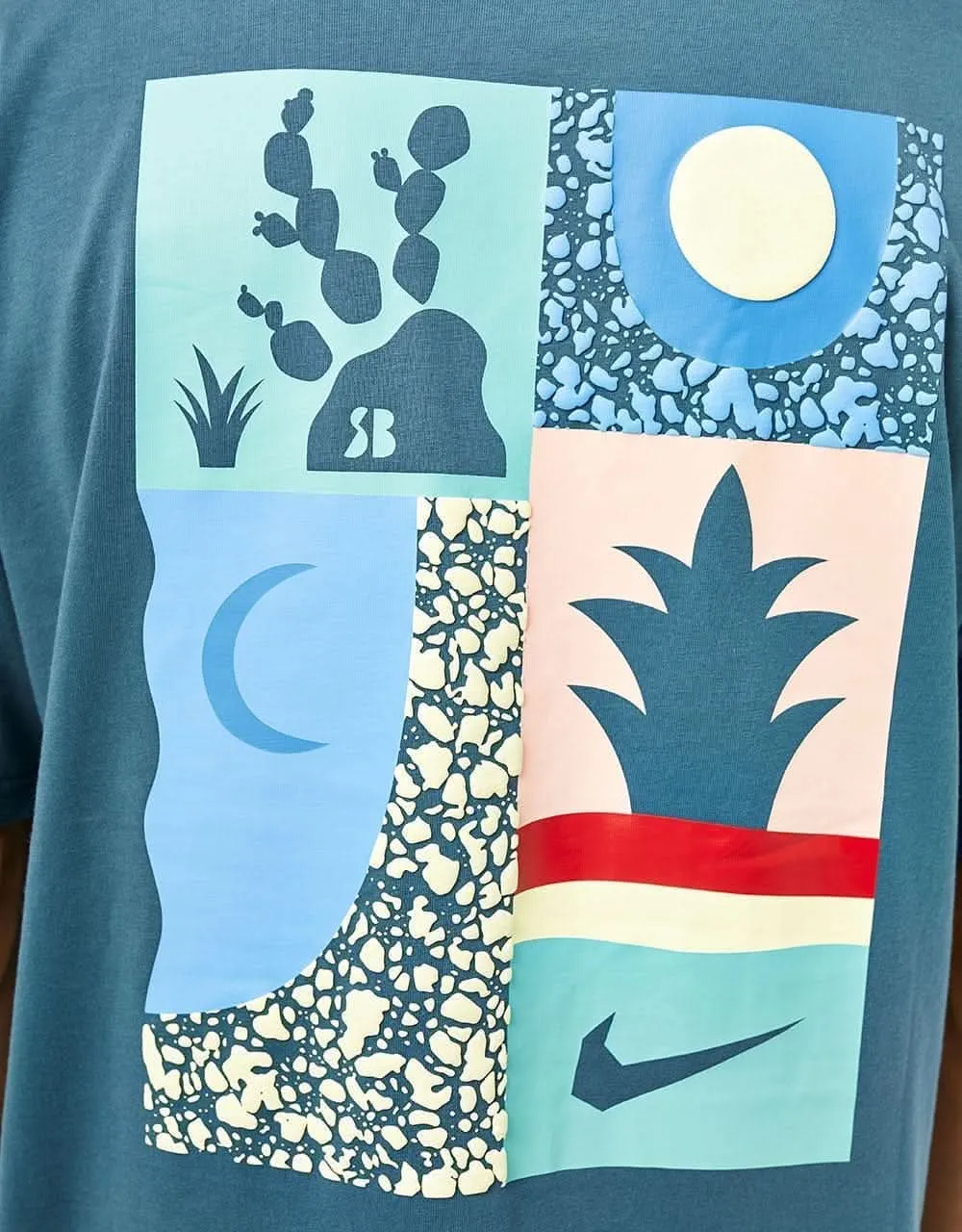 Nike SB Nature T-Shirt - Ash Green
