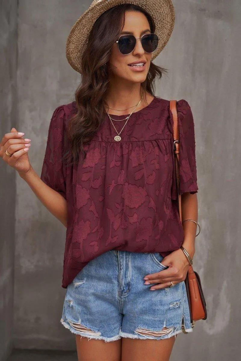 Pretty Puff Sleeve Blouse