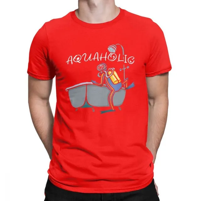 Scuba diving T-Shirt for Men | Aquaholic