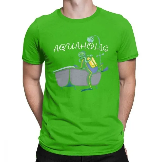 Scuba diving T-Shirt for Men | Aquaholic