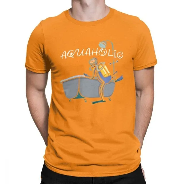 Scuba diving T-Shirt for Men | Aquaholic