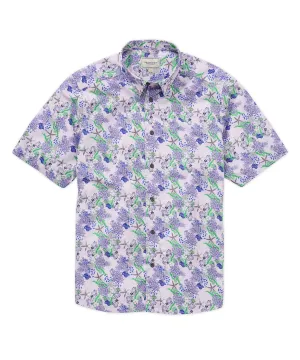 Seascape Print Sport Shirt
