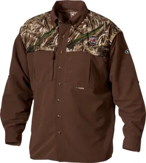 South Carolina Camo Wingshooter's Shirt L/S