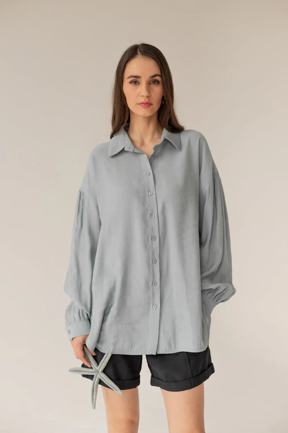 Summer Shirt Pale Sea