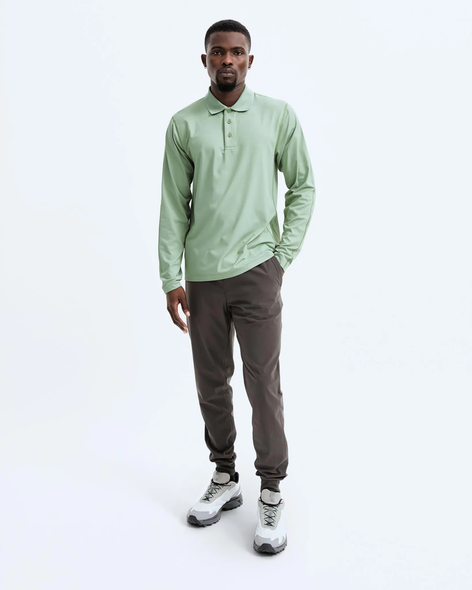 Tech Pique Playoff LS Polo