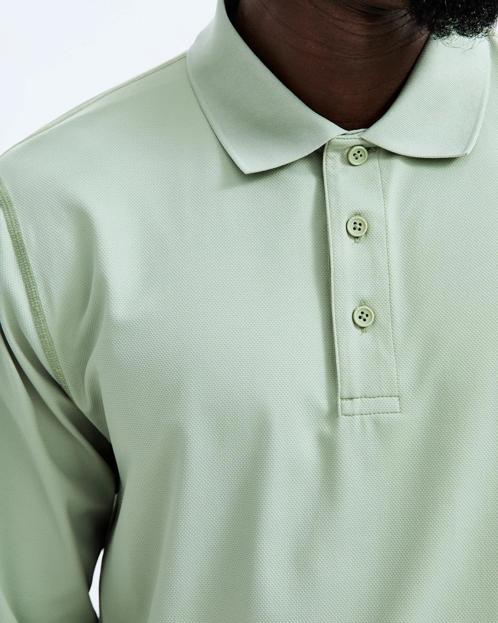 Tech Pique Playoff LS Polo