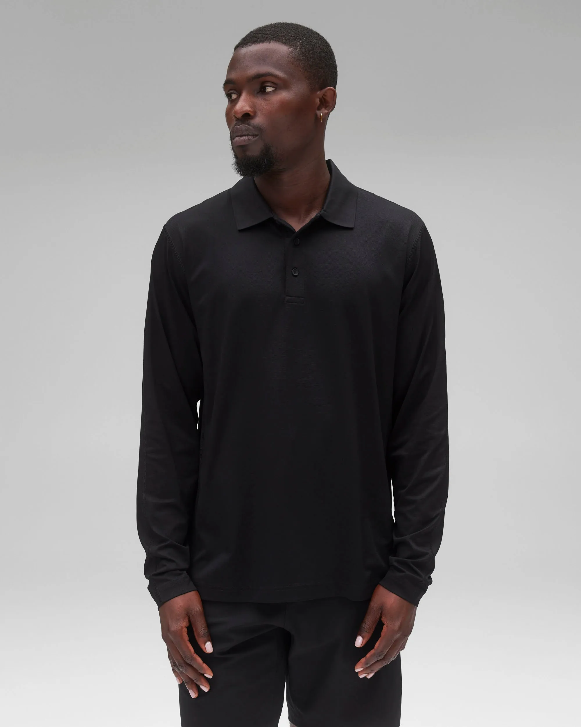 Tech Pique Playoff LS Polo