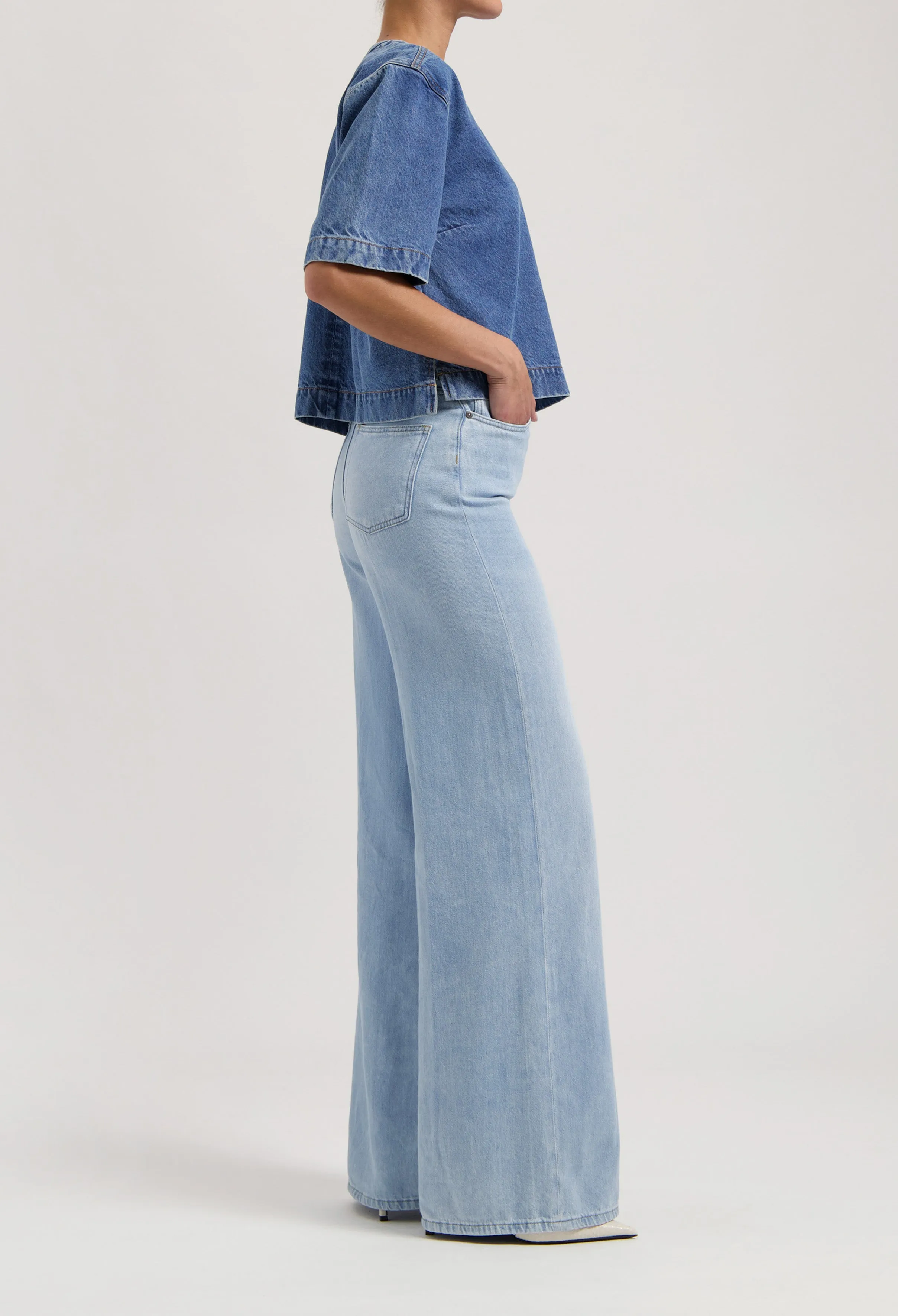 Tess Top - Stone Vintage