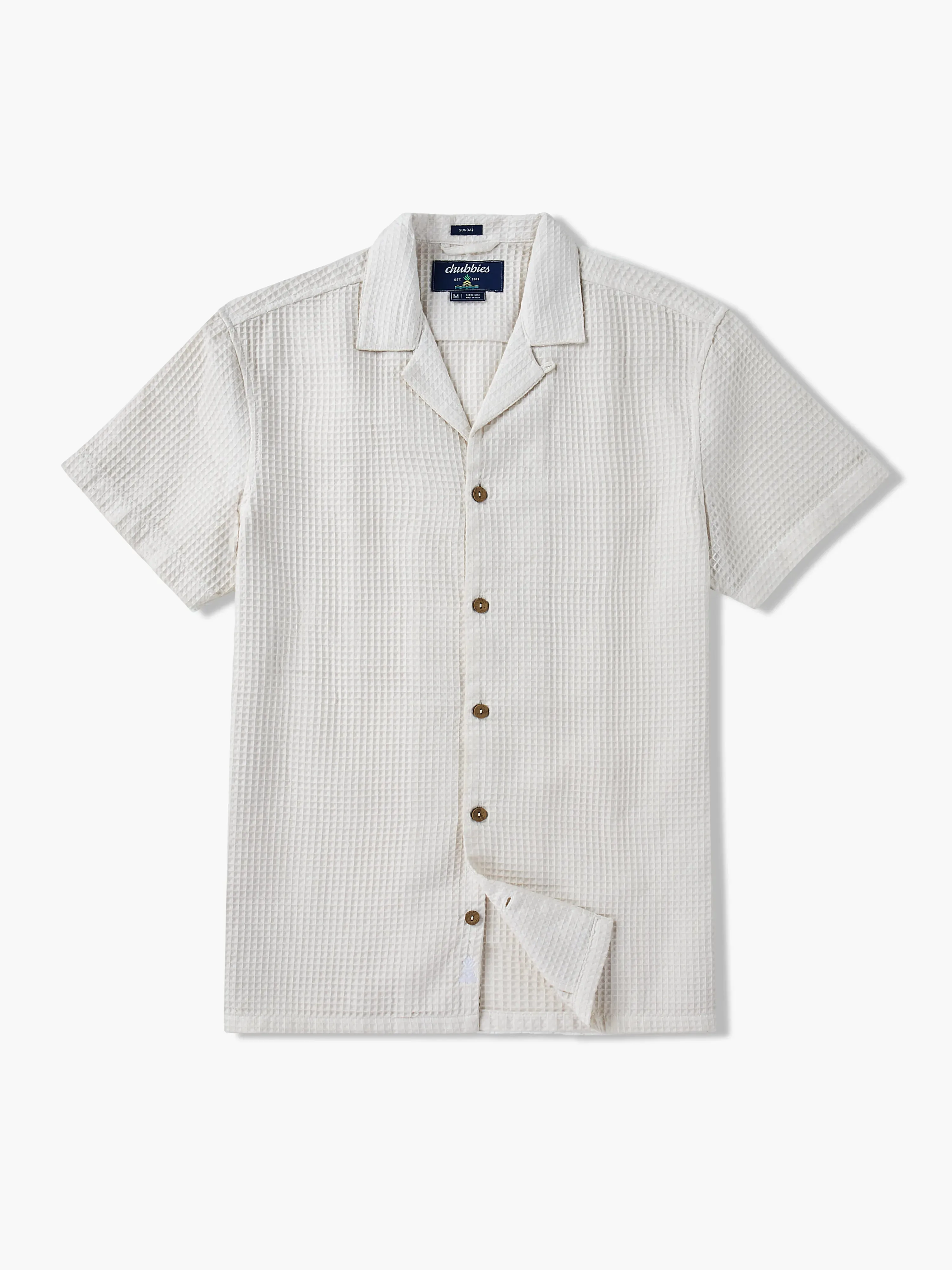 The Tiramisu (Waffle Weave Sunday Shirt)