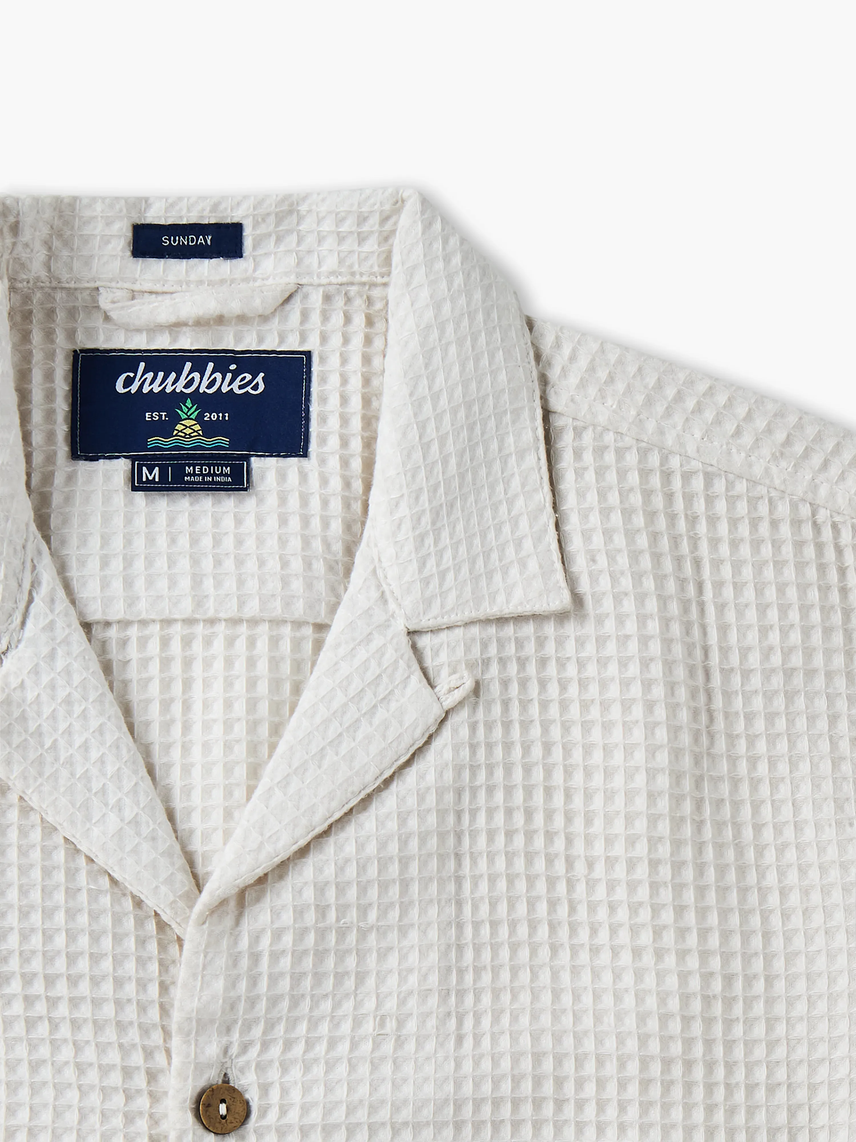 The Tiramisu (Waffle Weave Sunday Shirt)