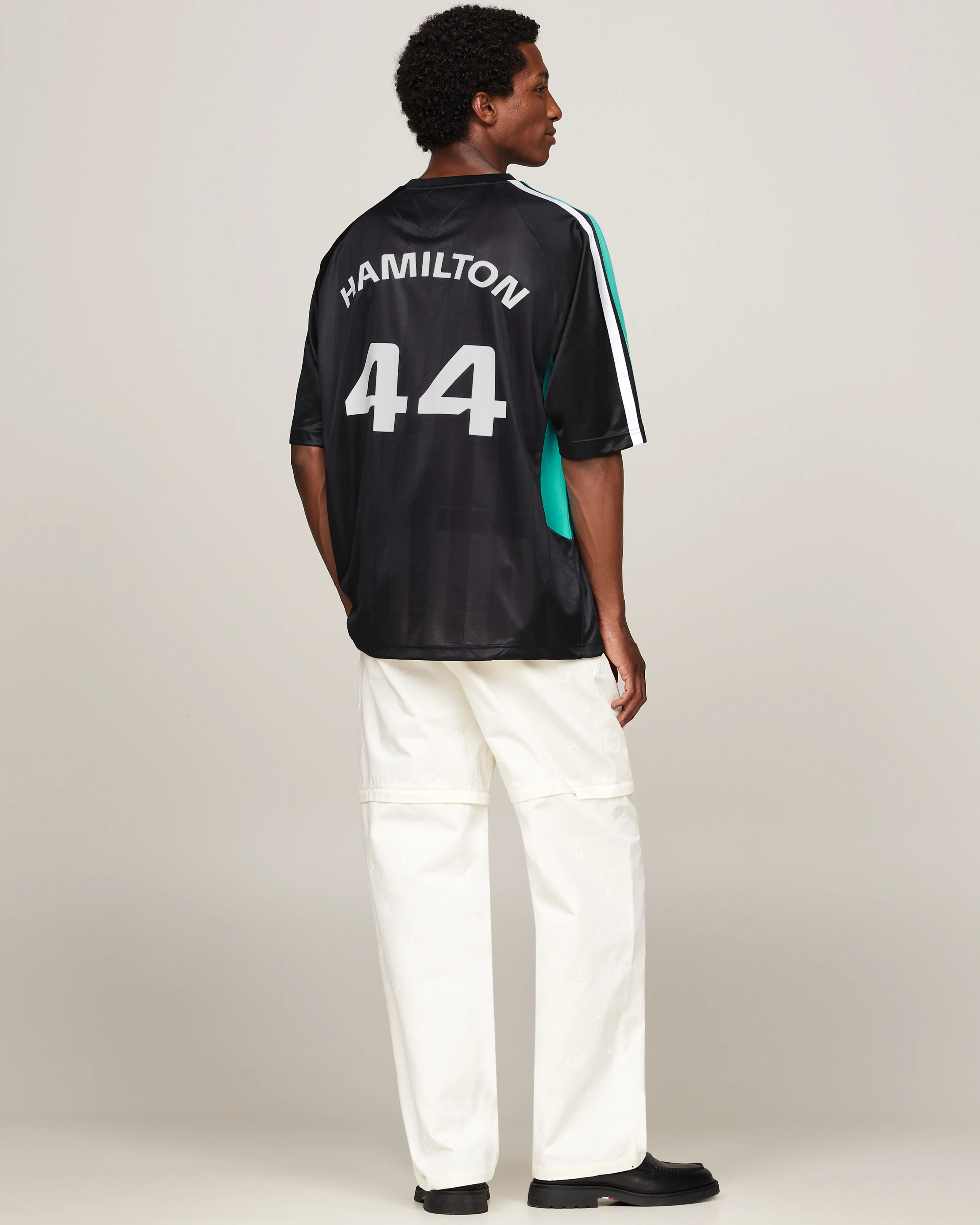 Tommy x Mercedes-AMG F1 x Clarence Ruth Hamilton Soccer Tee