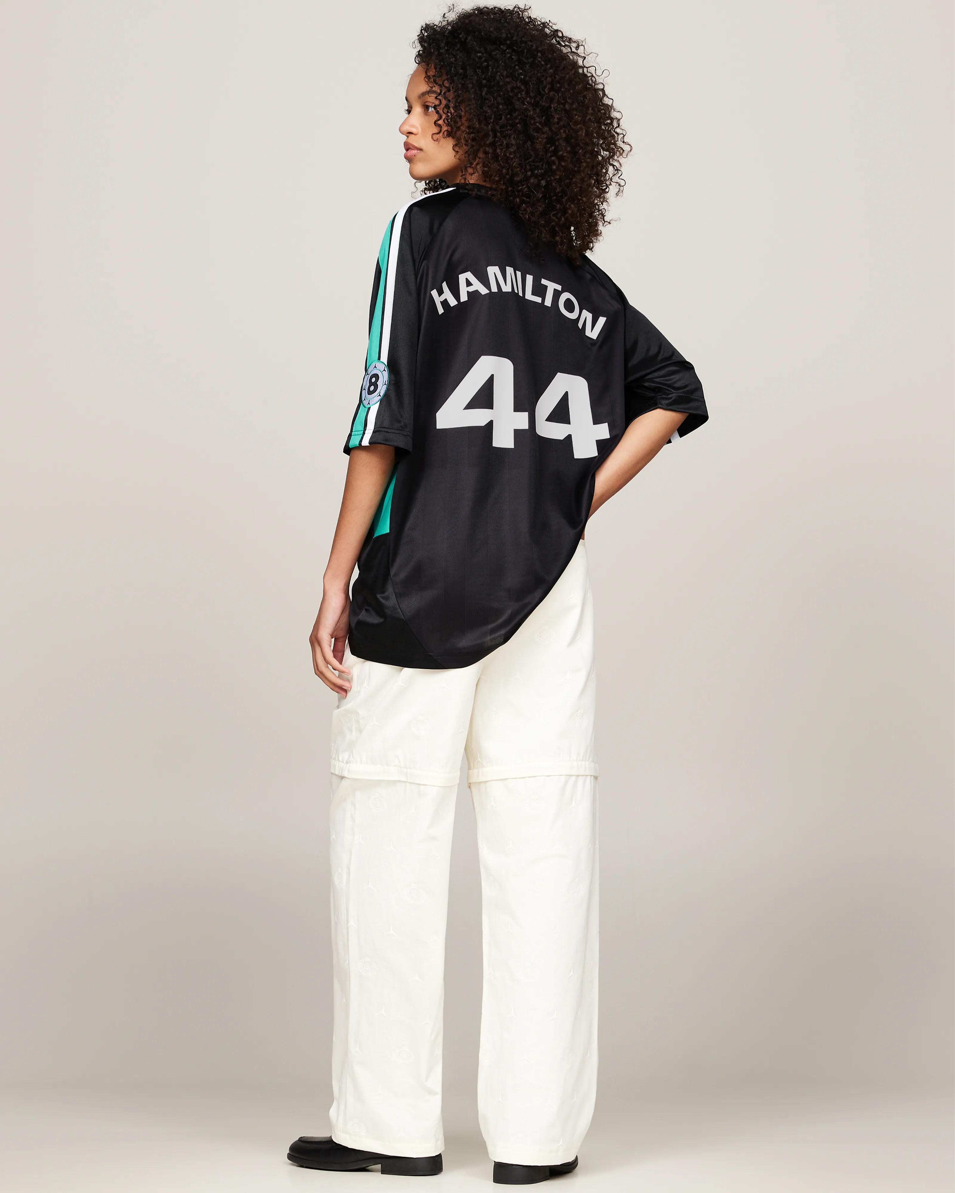 Tommy x Mercedes-AMG F1 x Clarence Ruth Hamilton Soccer Tee