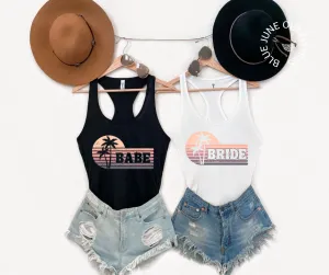Tropical Bride Tank Top | Bachelorette Party Shirts